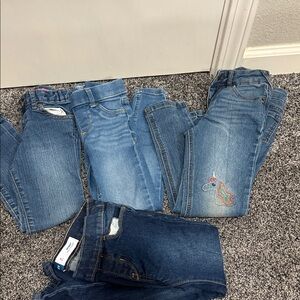 Girls jeans lot